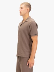 Luke 1977 Masaya Brown Polo Shirt Hardnut - Image 3 of 6