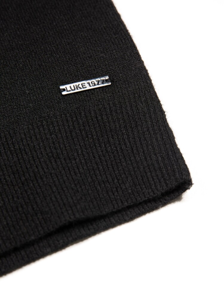 Luke 1977 Kingsbridge Black Polo Shirt - Image 6 of 6
