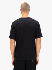 Luke 1977 Ellison Textured Black T-Shirt - Image 2 of 6