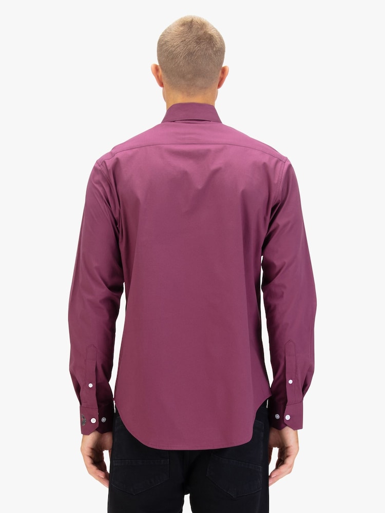 Luke 1977 Triple Crown Shirt Mauve Wine - Image 2 of 7 Luke 1977 Triple Crown Shirt Mauve Wine - Image 2 of 7