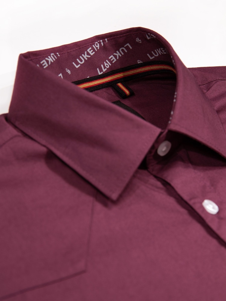 Luke 1977 Triple Crown Shirt Mauve Wine - Image 7 of 7 Luke 1977 Triple Crown Shirt Mauve Wine - Image 7 of 7