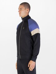 Luke 1977 Kas 3 Zip Black Sweatshirt Future Dusk - Image 2 of 8