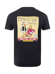 Weird Fish Black Flewmours Back Print Artist T-Shirt - Image 6 of 6