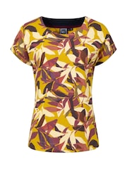 Weird Fish Green Paw Paw Printed T-Shirt - Image 5 of 6