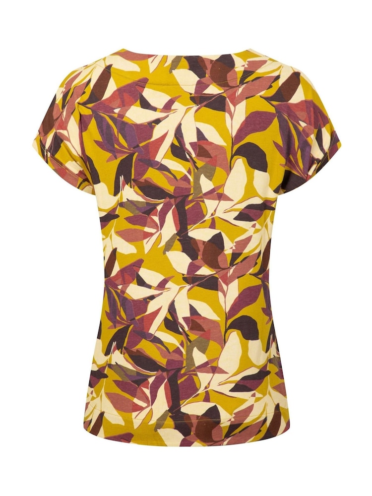 Weird Fish Green Paw Paw Printed T-Shirt - Image 6 of 6