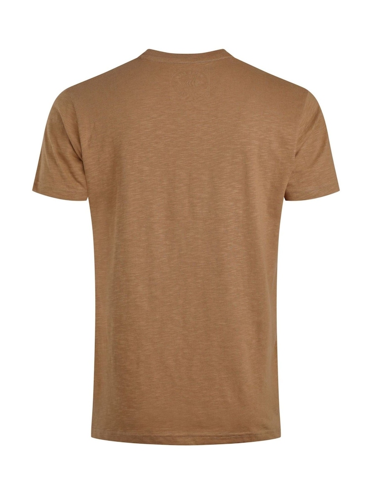 Weird Fish Brown Fished Branded T-Shirt - Image 6 of 6