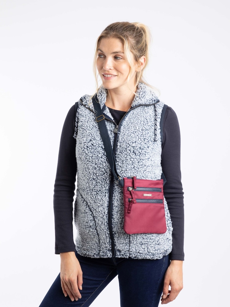 Weird Fish Purple Nisla Crossbody Bag - Image 4 of 4 Weird Fish Purple Nisla Crossbody Bag - Image 4 of 4