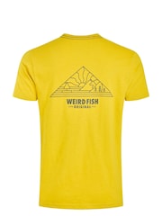 Weird Fish Green Pyramid View Back Print Graphic T-Shirt - Image 6 of 6