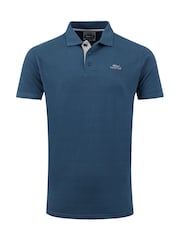 Azul - Weird Fish Miles Pique Polo Shirt - Imagen 5 de 6
