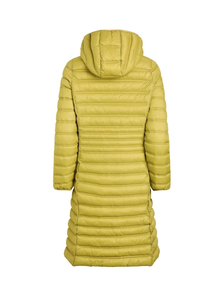 Weird Fish Green Ravinia Lightweight Padded Midline Jacket - Image 7 of 7 Weird Fish Green Ravinia Lightweight Padded Midline Jacket - Image 7 of 7