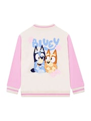 Character Pink Bluey And Bingo Girls Bomber Jacket - Image 8 of 11