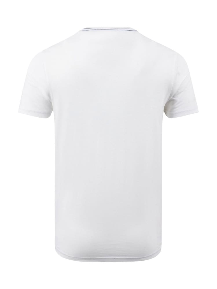 Weird Fish Cream Heritage Surf Front Print Graphic T-Shirt - Image 6 of 6 Weird Fish Cream Heritage Surf Front Print Graphic T-Shirt - Image 6 of 6