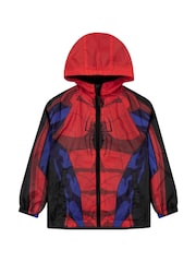 Character Red Marvel Spider-Man Raincoat - Image 1 of 12