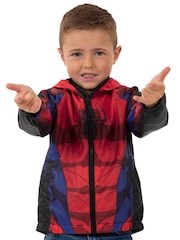 Character Red Marvel Spider-Man Raincoat - Image 3 of 12