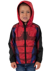 Character Red Marvel Spider-Man Raincoat - Image 4 of 12