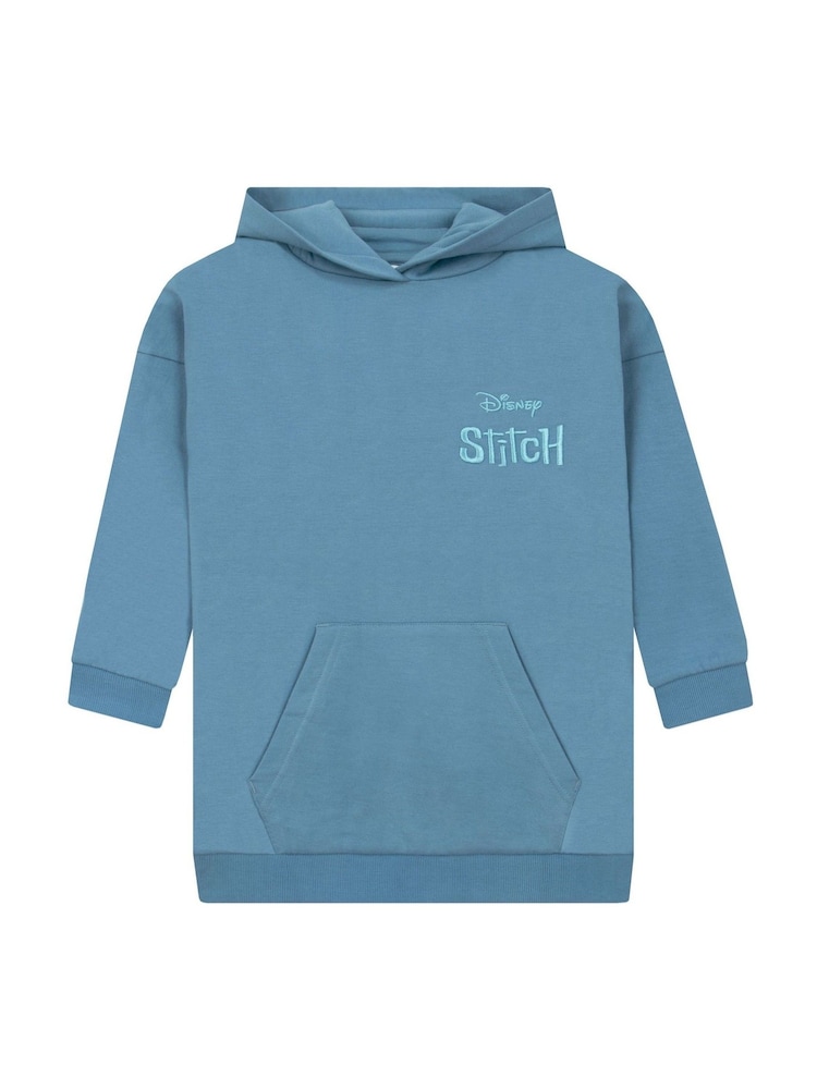 Character Blue Disney Lilo & Stitch Longline Hoodie - Image 2 of 6