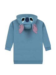 Character Blue Disney Lilo & Stitch Longline Hoodie - Image 3 of 6