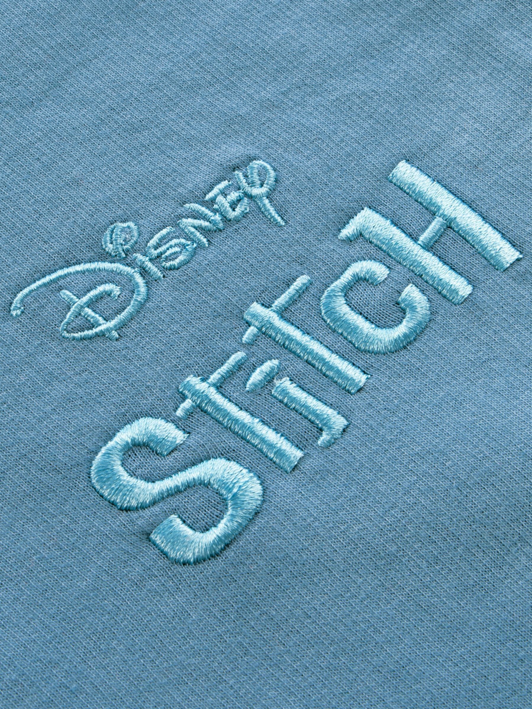 新品　NEIGHBORHOOD×Disney 　NARROW STRAIGHT Buy Character Blue Disney Lilo & Stitch Longline Hoodie from the