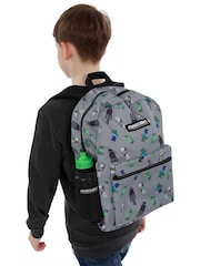 Character Minecraft 4 Piece Backpack Lunch bag And Water Bottle Set - Imagen 6 de 8
