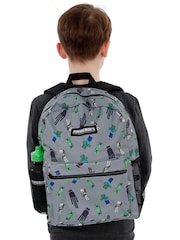 Character Minecraft 4 Piece Backpack Lunch bag And Water Bottle Set - Imagen 7 de 8