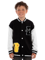 Character Black Pokemon Bomber Jacket - Image 6 of 12