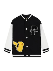 Character Black Pokemon Bomber Jacket - Image 7 of 12