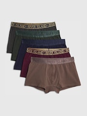 Pacote de shorts com cós jacquard River Island 5 - Imagem 1 de 1