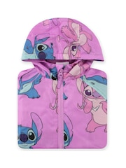 Character Purple Disney Lilo & Stitch Girls Raincoat - Image 10 of 12