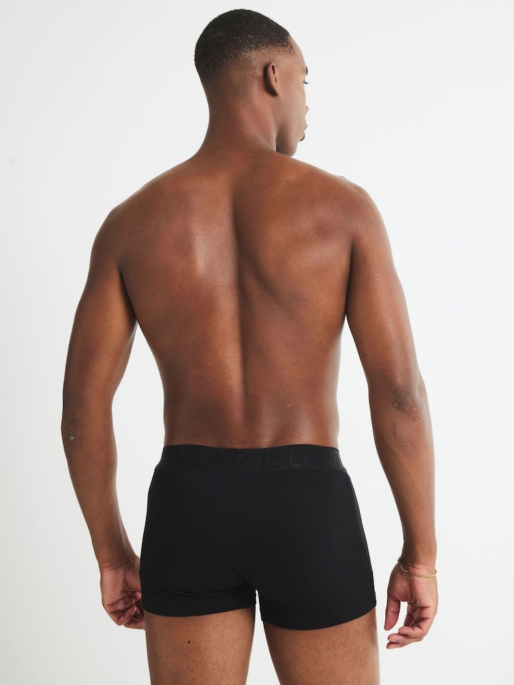 River Island Jacquard Waistband Trunks 5 Pack - Bild 3 von 3
