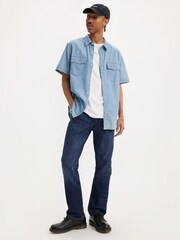 Levi's® Blue 513® Slim Straight Jeans - Image 3 of 7