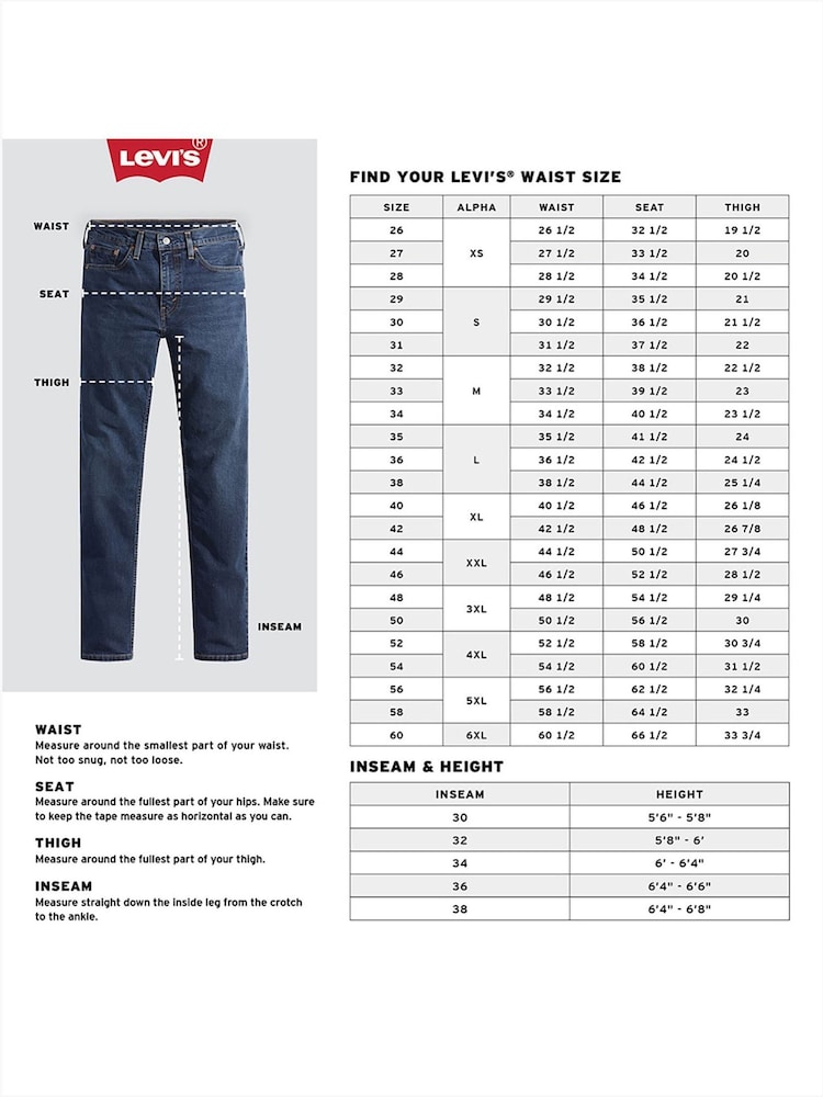 Blå - Levi's® 502™ Taper Jeans - Bilde 5 av 5