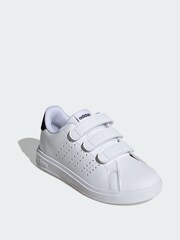 adidas White Advantage Base 2.0 Shoes - Image 1 of 4