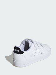 adidas White Advantage Base 2.0 Shoes - Image 2 of 4