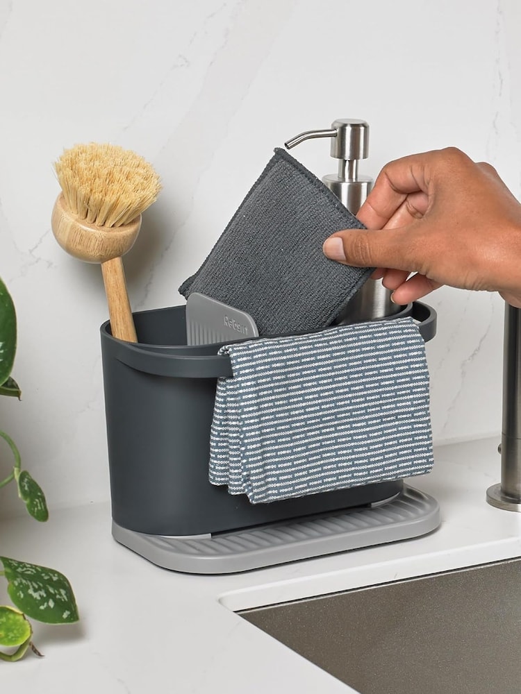 ReBorn Dark Grey Washing Up Bowl & Sink Tidy Bundle - Image 2 of 6