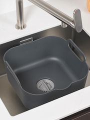 ReBorn Dark Grey Washing Up Bowl & Sink Tidy Bundle - Image 4 of 6