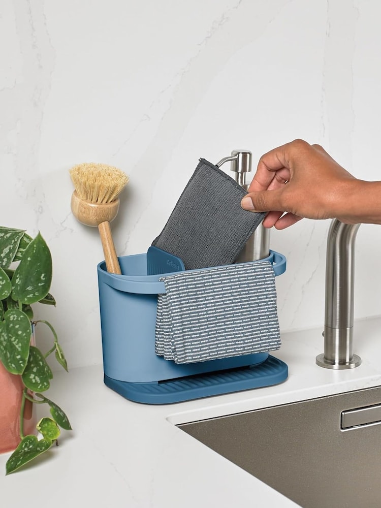 ReBorn Avon Blue Washing Up Bowl & Sink Tidy Bundle - Image 2 of 6 ReBorn Avon Blue Washing Up Bowl & Sink Tidy Bundle - Image 2 of 6