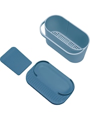 ReBorn Avon Blue Washing Up Bowl & Sink Tidy Bundle - Image 4 of 6