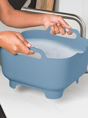 ReBorn Avon Blue Washing Up Bowl & Sink Tidy Bundle - Image 5 of 6