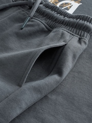 Charcoal Grey Heavyweight Short Sleeve T-Shirt and Shorts Set (3-16yrs) - Image 6 of 6