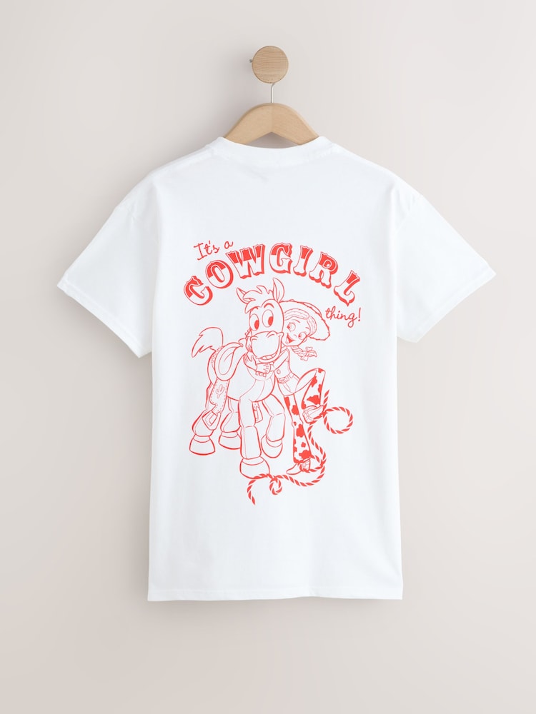 Ecru White Toy Story License Graphic Crew Neck T-Shirt - Image 1 of 4