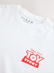 Blanco crudo - Camiseta de cuello redondo con estampado gráfico de Toy Story - Imagen 8 de 9