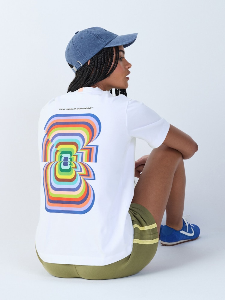 Weiß - Kurzarm-T-Shirt mit offiziellem Fifa-Lizenzmotiv - Bild 2 von 7