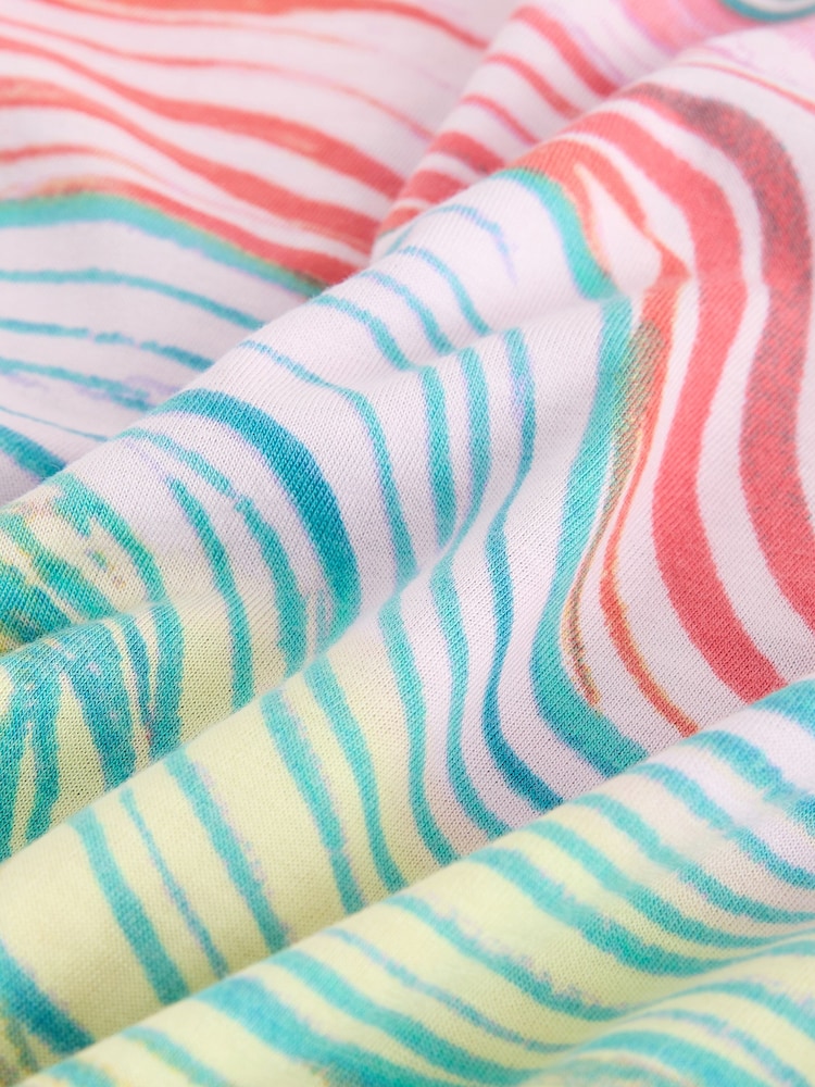 Pink/Blau/Gelb - Leichtes Minikleid - Bild 7 von 7 Pink/Blau/Gelb - Leichtes Minikleid - Bild 7 von 7