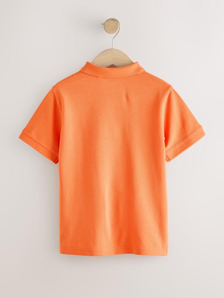 כתום - חולצת פולו עם שרוול שרוול קצר (3-16 שנים) - תמונה 2 מתוך 4 כתום - חולצת פולו עם שרוול שרוול קצר (3-16 שנים) - תמונה 2 מתוך 4