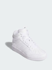 adidas White Hoops 4.0 Mid Shoes - Image 1 of 4