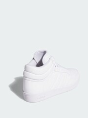 adidas White Hoops 4.0 Mid Shoes - Image 2 of 4