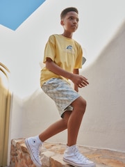 Yellow Waves Short Sleeve Graphic T-Shirt (3-16yrs) - Image 2 of 9