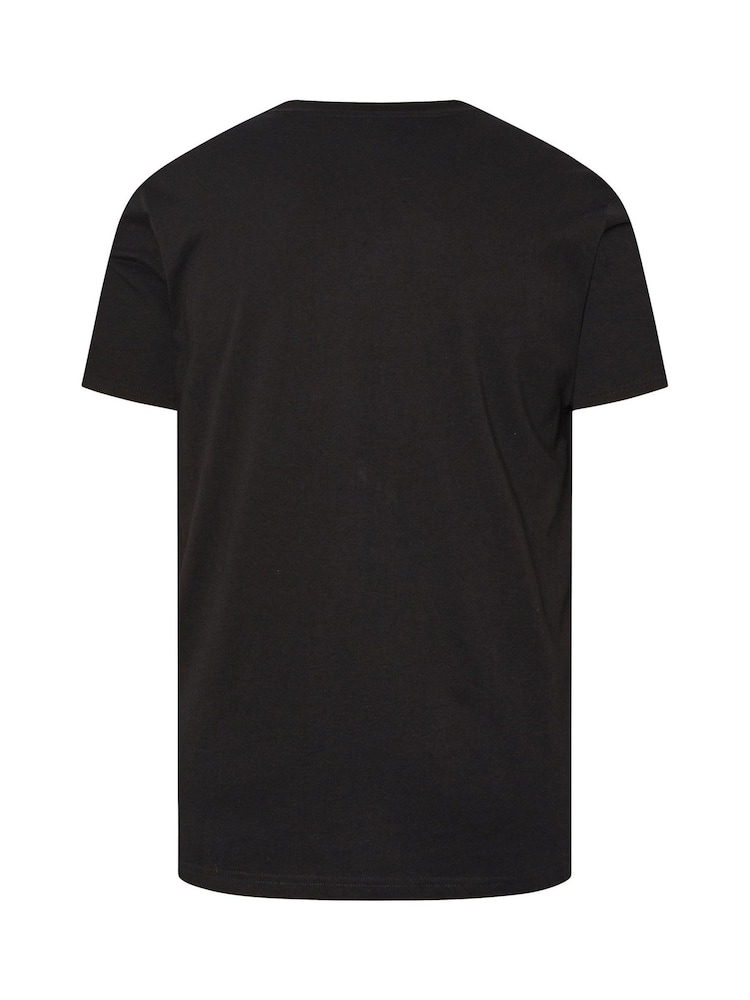 BadRhino Big & Tall Black Dice T-Shirt - Image 6 of 6