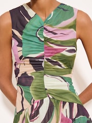 Lipsy Midikleid aus bedrucktem Jersey mit tief angesetzter Taille - Bild 2 von 5