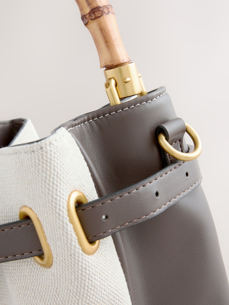 Sac Next Marron Avec Poignées Métal – Neuf Avec Étiquette